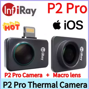 Imager fotocamera termica IInfiRay P2 PRO 12 μm risoluzione 256x192 + obiettivo macro iOS - Foto 1 di 17