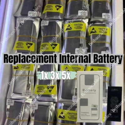 Replacement Battery For iPhone 6 6S 7 Plus 8 X XS Max XR 11 12 13 14 Pro MAX LOT - Image 1 of 4