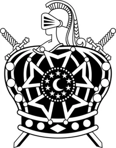 Order of DeMolay Masonic 1 Color Window Wall Vinyl Decal Sticker Printed - Picture 1 of 5