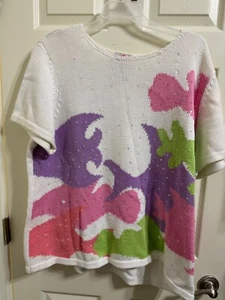 granny quacker factory sweater 2x pre owned - Picture 1 of 3