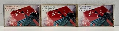 A Christmas Celebration Vol 1-3 (Set Of 3 Cassettes, 1993) Traditional Various - Image 1 of 4
