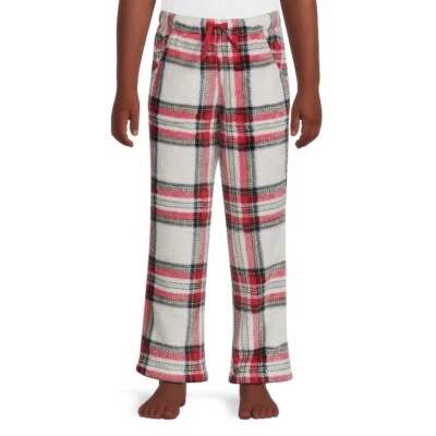 Pantalones de pijama con estampado de felpa Wonder Nation para niñas talla XXL (18) multicolor nuevos sin etiquetas Foto 1 de 4