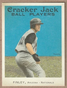 2004 Topps Cracker Jack mini blue #106 - Steve Finley - Arizona Diamondbacks - Picture 1 of 2