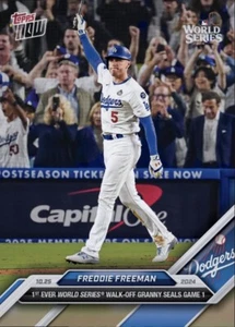 2024 Topps NOW World Series Walk-Off Granny G1 10.25.24 FREDDIE FREEMAN Digital - Picture 1 of 1