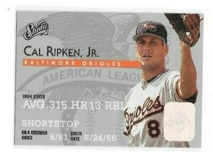 1995 Studio Cal Ripken Jr. #8 Orioles