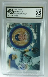 Tarjeta de moneda conmemorativa Gavin Lux 2020 Topps Update clasificación 9,5 - Imagen 1 de 2