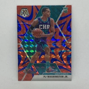 PJ Washington Jr Rookie Blue Reactive Prizm 2019-20 Panini Mosaic Basketball #213 - Bild 1 von 10