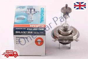 12V H4 Halogen Bulb 55/60W Standard Car Headlight Osram 64193 - Picture 1 of 3