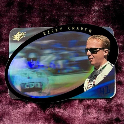 Ricky Craven 1996 SP Holo Die-Cut RC MINT NASCAR Auto Racing Rookie Refractor 💙 - Image 1 of 2
