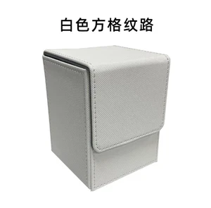 PU Leather Game Card Box - White - Picture 1 of 8