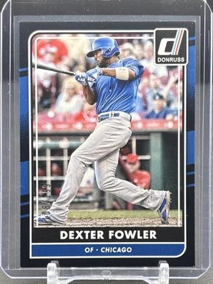 2016 PANINI DONRUSS MLB NO114 Декстер Фаулер Chicago Cubs черная кайма /199 - Изображение 1 из 2