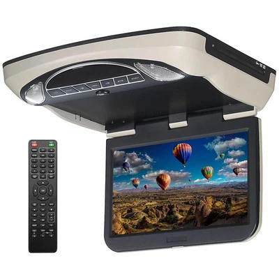 AUDIOVOX VXMTG13 13.3" HI-DEF DIGITAL SMART TV-READY LED OVERHEAD DVD VIDEO - Image 1 of 4