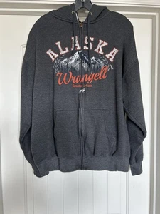 Prairie Mountain Unisex Alaska Wrangell Zip Front Warm Hoodie Gray Sz XL - Picture 1 of 7