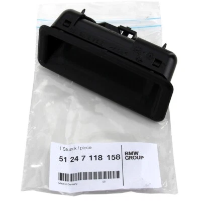 ORIGINAL BMW Heckklappengriff E88 E82 E90/93/92/91 E60 E61 X1 X5 X6 51247118158 - Bild 1 von 2