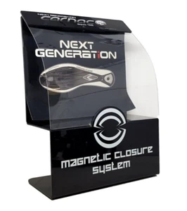 Plastic Reusable Retail Shop / Exhibition Shoe Or Trainer Black Display Stand - Picture 1 of 4
