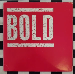 Bold (self titled) 7" by Bold vinyl 1989 VG+ REVELATION:11 Revelation Records - Picture 1 of 4
