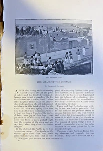 1893 Pueblo Indians Chase of the Chongo - Picture 1 of 5