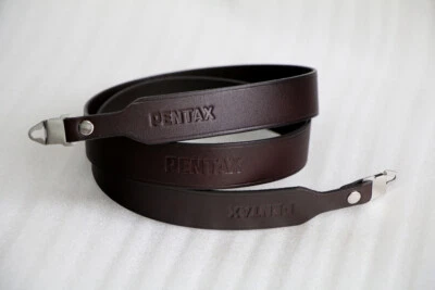 Correa de hombro de cuero genuino para el cuello con asas para Pentax 645 645N 645N2 6X7 67II Foto 1 de 4