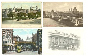 INGLANDIA LONDRES-- 8 PIEZAS ANTIGUAS EN MUY BUEN ESTADO ---@4 - Imagen 1 de 4