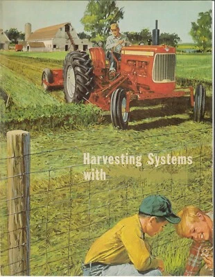 Folleto a color Allis Chalmers Harvesting Systems D15 D17 190 recolector E C2 Foto 1 de 4