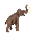 Mini Animal Model Elephant Figurines Woolly Statuette