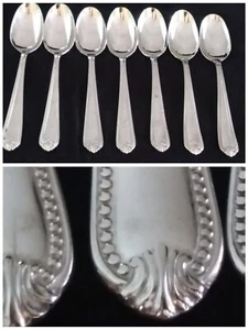 LENOX PLUME SET OF 7 TABLESPOONS Stainless - Picture 1 of 4