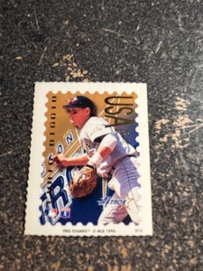 Craig Biggio Houston Astros 1996 Crown Pro Inc USA Baseball Sticker Stamp #12