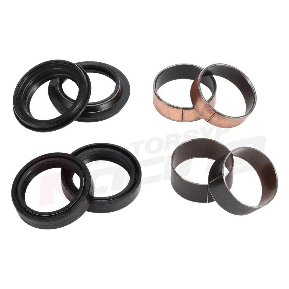 Fork Bushing Oil Dust Seal Kit For Yamaha MT07 2014-2024 FZ07 2015-2017 - Image 1 of 4