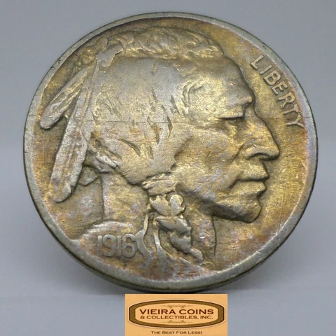 1916 Buffalo Nickel  5 Cents - #C29514NQ Cover