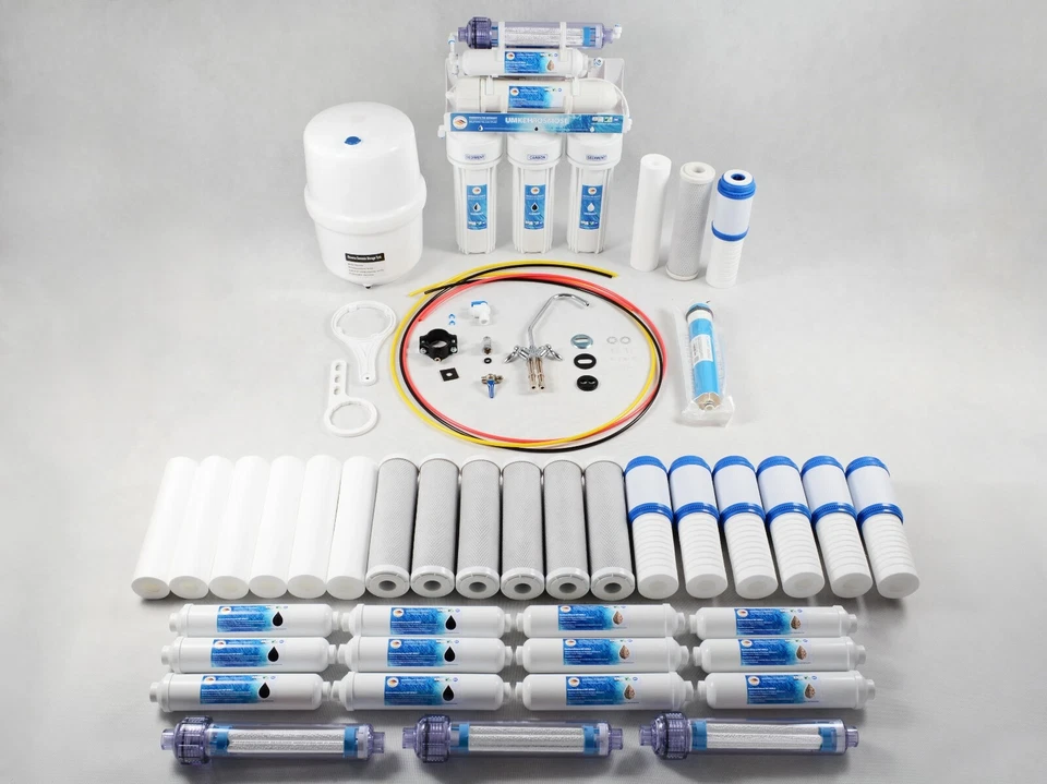 5 6 7 8 Stufen RO Umkehrosmosefilter Osmose Anlage  Wasserfilter Made in Germany - Bild 1 von 4