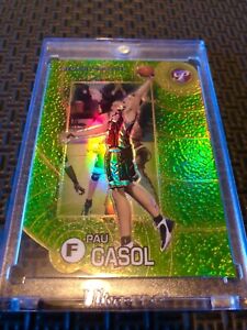 2002-03 Topps Pristine Pau Gasol #23 Gold Refractor 96/99 SP 2nd Year 🔥📈 MINT
