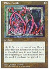 1x Elkin Bottle MTG 5th Edition NM Magic Regular