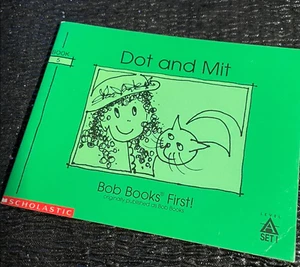 Dot & Mit Scholastic Bob Books First Bobby Lynn Maslen Book 5 Level A Set 1 - Imagen 1 de 3