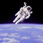 MMU Bruce McCandless Spacewalk EVA "Backpacking" Space Shuttle 12X12 PHOTOGRAPH