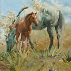 Bruce Greene Springtime On The Llano Estacado Open Edition On Paper 20X20