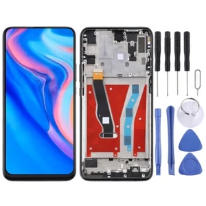 LCD SCREEN HUAWEI Y9 PRIME 2019 FRAME ECRAN DISPLAY PANTALLA SCHERMO TELA BLACK - Bild 1 von 5