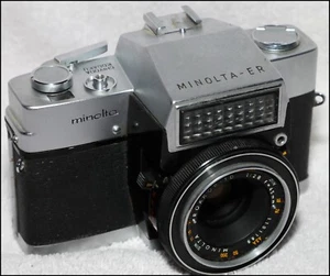 Minolta ER. Shutter, aperture, mirror, focusing, PC sync all tested and working - Picture 1 of 5