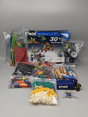k'Nex Multi-Motor Lot of 625 Ferris Wheel Robot Satellite Rocket Car Truck Knex - Image 1 of 4