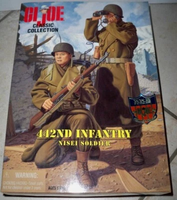 1998 NIB GI Joe Classic Collection LIMITED 442nd Infantry Nisei Soldier WWII NEW - Image 1 of 4