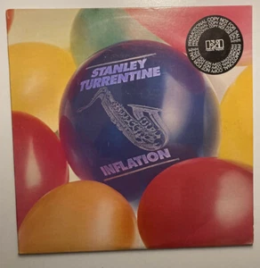 STANLEY TURRENTINE “Inflation” Vinyl LP PROMO Elektra 6E-269 Jazz Saxophone VG+ - Picture 1 of 15