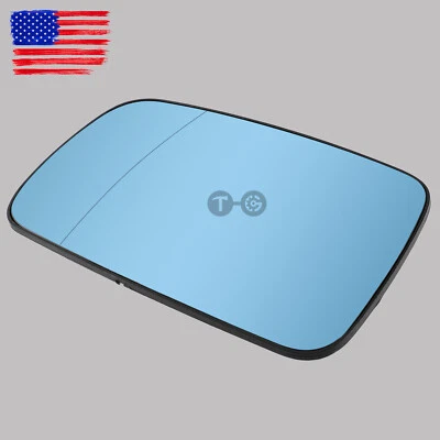 Espejo de vidrio térmico con placa de respaldo lado del conductor LH para BMW 745i 2002-2005 Foto 1 de 4