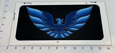 Pontiac De Colección Azul Placa Superposición Calcomanía Firebird Trans Am Scotchcai Película 3M Foto 1 de 4