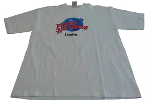 Vtg. Planet Hollywood London XL White T-shirt Cotton New - Picture 1 of 4