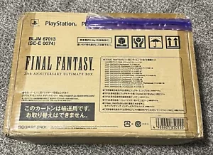 Final Fantasy 25th Anniversary Ultimate Box Edizione Limitata SQUARE ENIX NUOVO - Foto 1 di 7