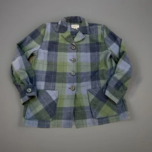 VTG Pendleton Wool Blazer Plaid Heritage Limited Edition 49er Jacket 1990's sz M - Picture 1 of 9