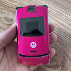 Original Motorola RAZR V3 Unlocked Flip Mobile Phone GSM Bluetooth