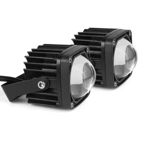 2X Barra de luces LED de trabajo amarillo blanco todoterreno pod punto conducción niebla SUV ATV camión EE. UU. - Imagen 1 de 10