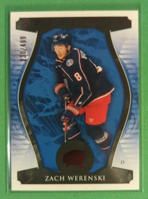 2023-24 Upper Deck Artifacts Zach Werenski #68 RUBY /499 - Image 1 of 3