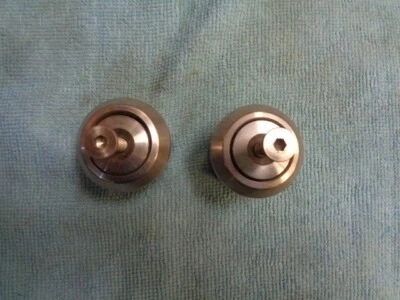 05 Triumph Rocket 3 III Handlebar Bar End Weights Pair - Image 1 of 4