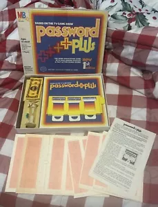 RARE Vintage 1978 Password Plus NEW 1st EDITION 100% COMPLETE UNPUNCHED - Picture 1 of 15